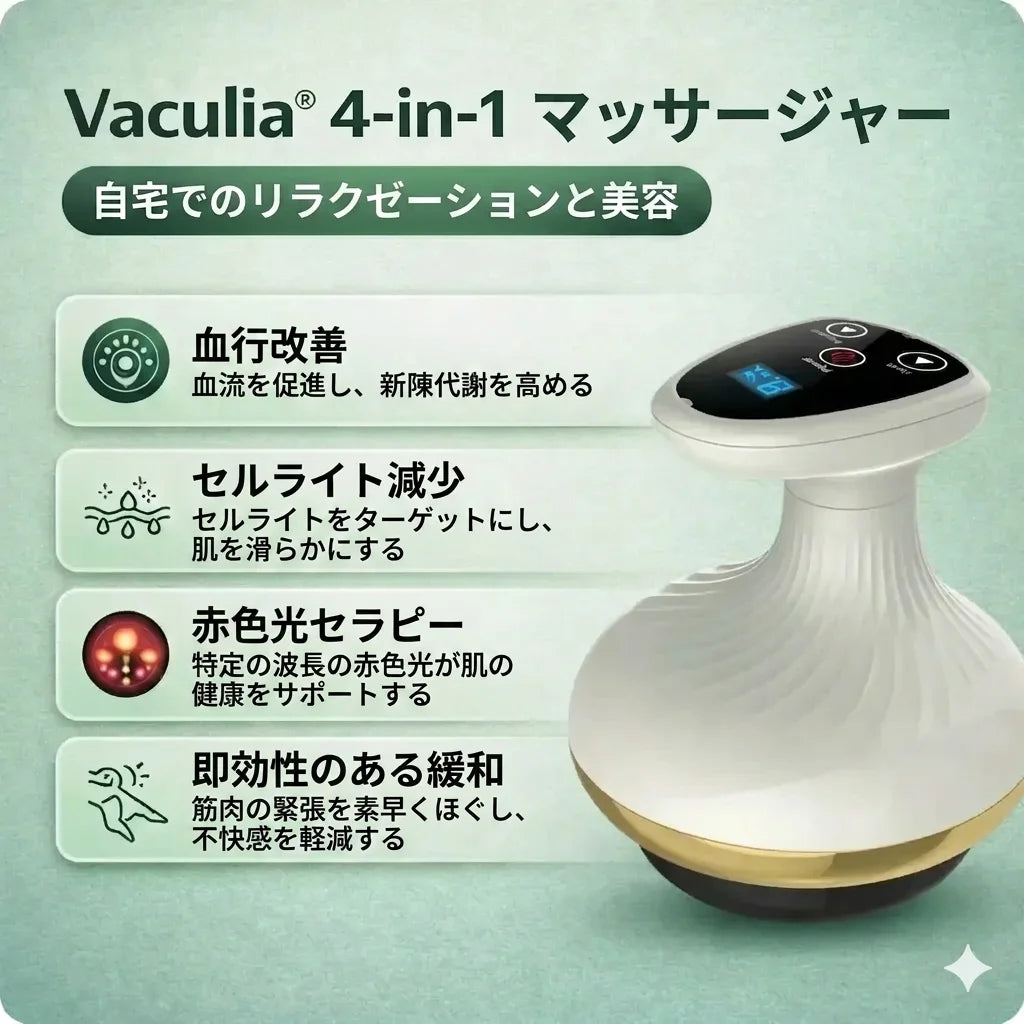Vaculia™ アンチセルライトマッサージャー